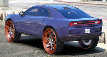 (Debadged) Dodge Charger Daytona Donk RT 2025 | GZ Customs