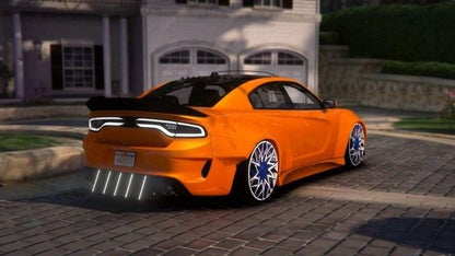 (Debadged) Dodge Charger Ghoul V2 on Blocca Forgiatos | 4K Customs