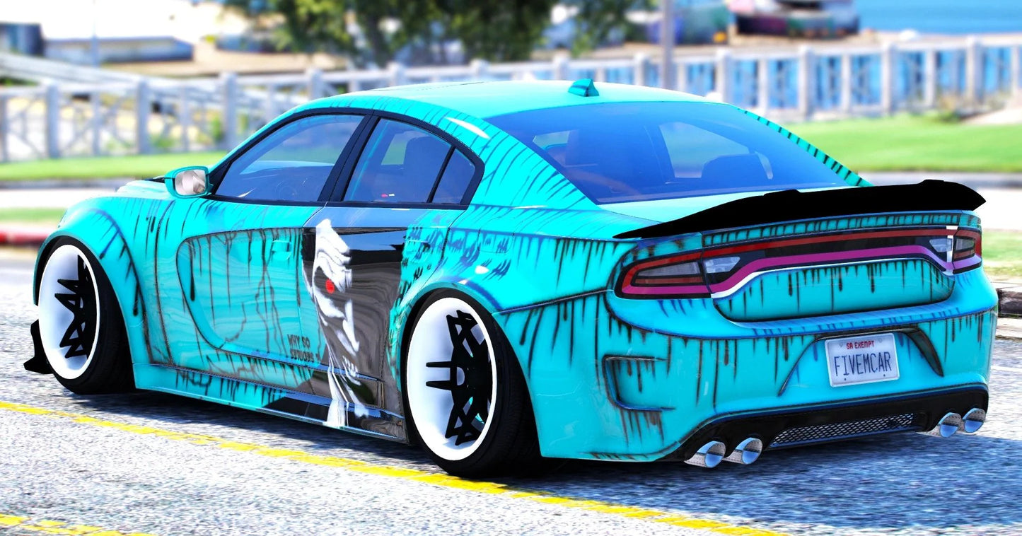 (Debadged) Dodge Charger Joker V2 | KG