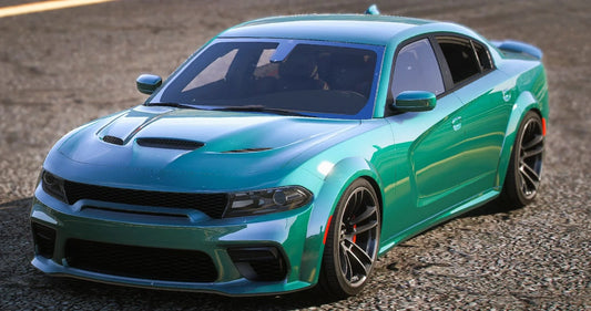 (Debadged) Dodge Charger SRT Hellcat 6 Seater Slider | A1 Customs