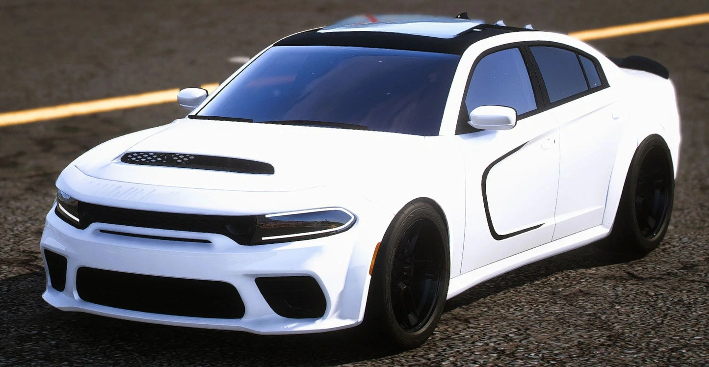 (Debadged) Dodge Charger Widebody Demon 170 Custom | Hawks Customz