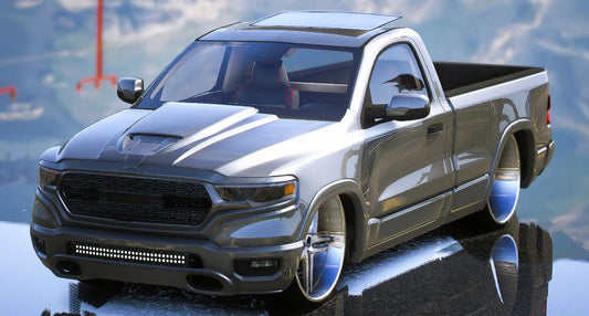 (Debadged) Dodge Ram 1500 Low 2021 | Ace Young