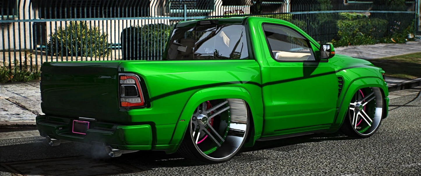 (Debadged) Dodge Ram BABY TREX SUELO STYLE | GG