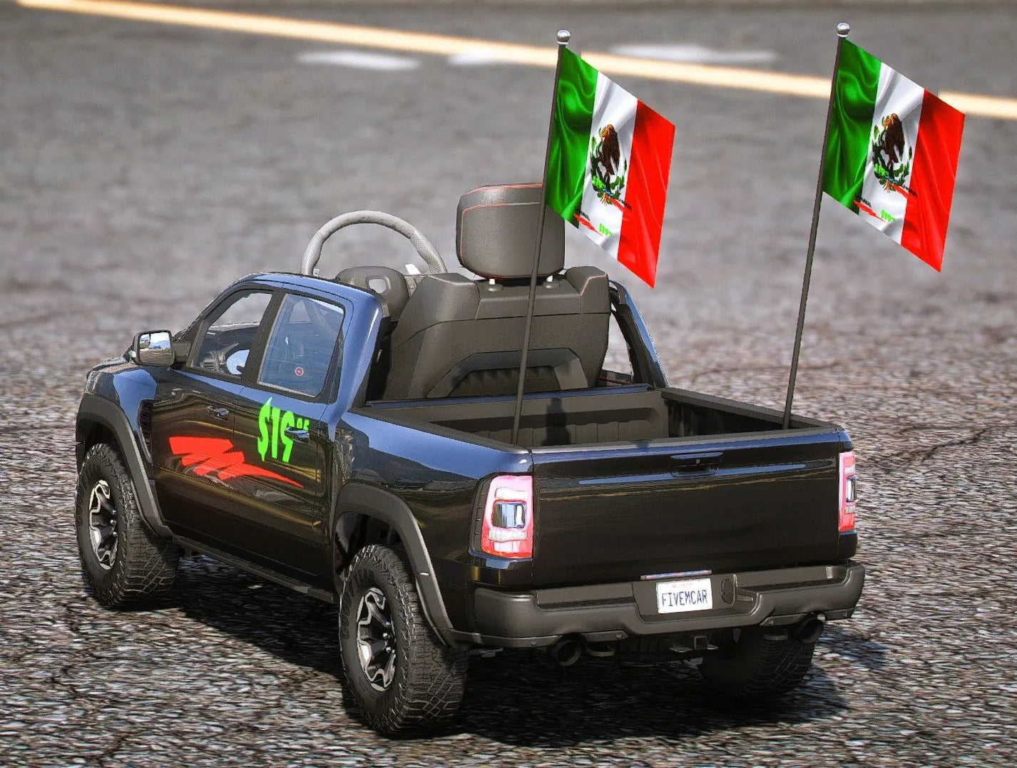 (Debadged) Dodge Ram Night Edition "MINI" | WTMISS