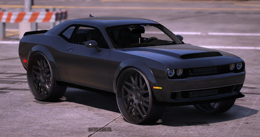 (Debadged) Dodge SRT Demon On Forgiatos | Vexmox