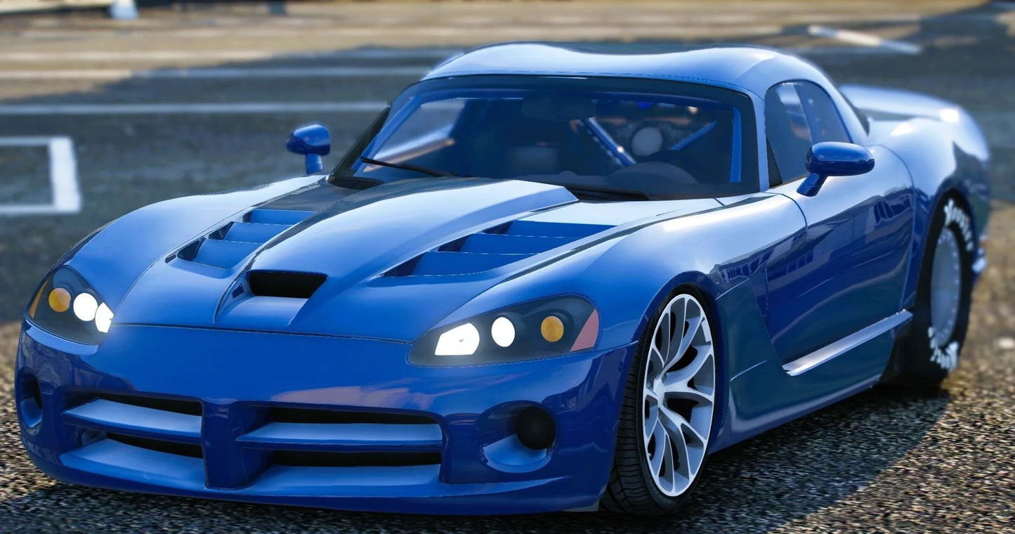 (Debadged) Dodge Viper Drag | Veng