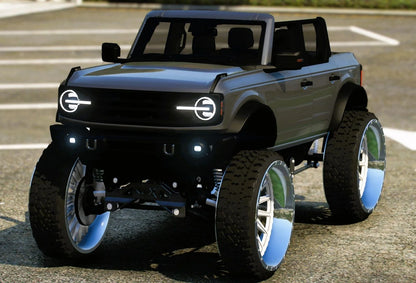 (Debadged) Ford Bronco Type Swag Lifted 2021 Cab | Flexx Gordon