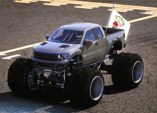 (Debadged) Ford F-150 Raptor Monster Truck | Hemi Customs