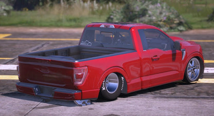 (Debadged) Ford F-150 Slammed Powerboost | Vanz