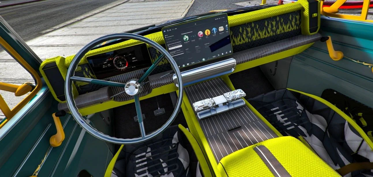 (Debadged) Ford F100 6x6 Lowrider | Owl Frost