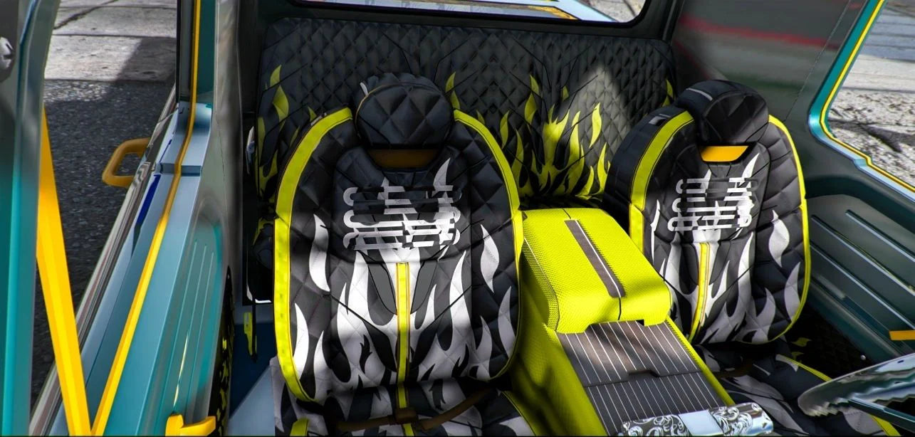 (Debadged) Ford F100 6x6 Lowrider | Owl Frost