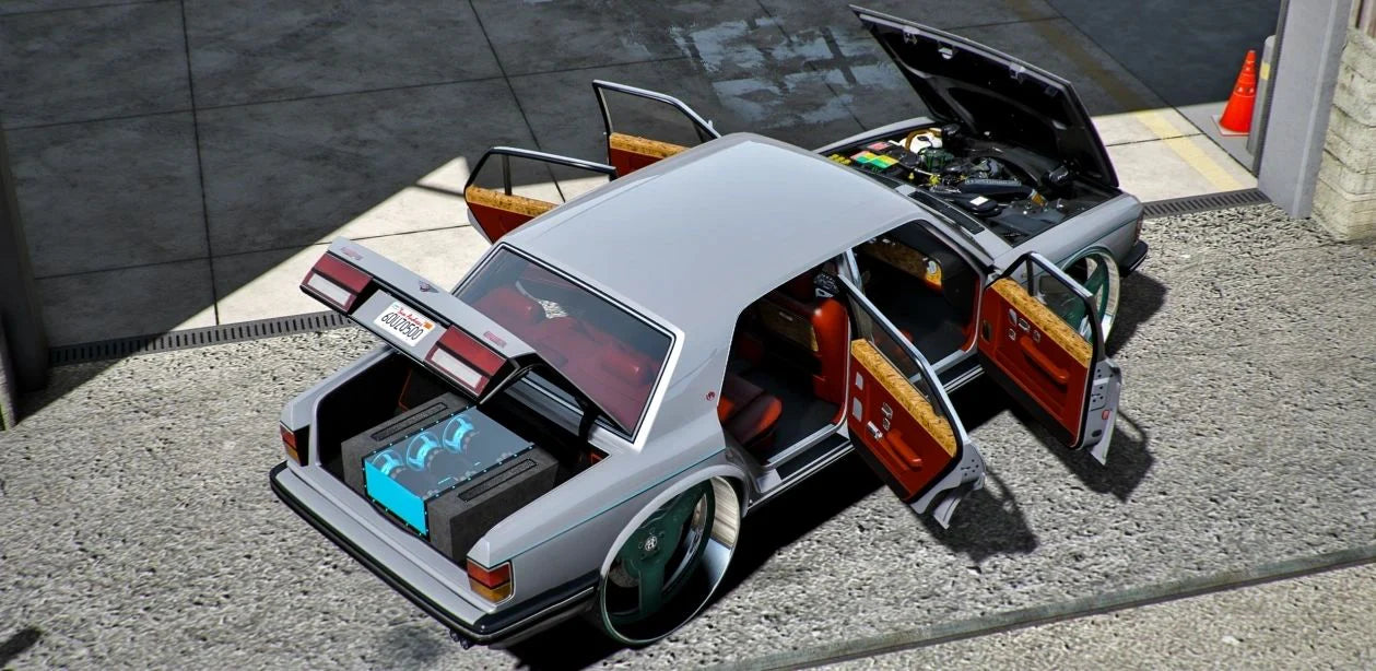 (Debadged) 1992 Bentley Turbo R Donk | GZ Customs