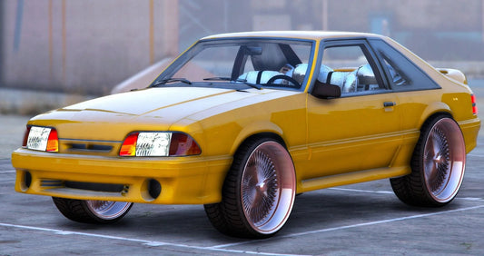 (Debadged) Ford Foxbody Glo Rims | GF Garage