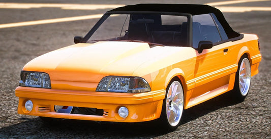 (Debadged) Ford Mustang Fox 5.0 (Animated Roof) 5 seater | DDC Cars