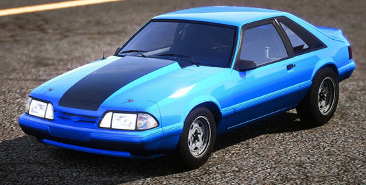 (Debadged) Ford Mustang Fox Body (FnF9) 1987 | Ikx3