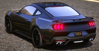 (Debadged) Ford Mustang GT 2024 Police Modern Lights | Versus