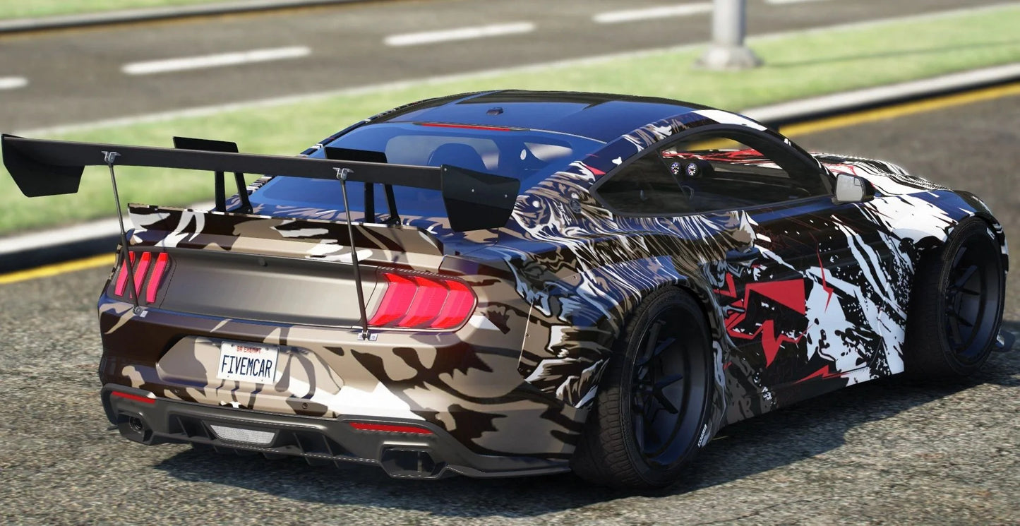(Debadged) Ford Mustang GT Ghost Edition | KG