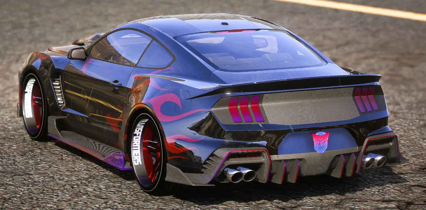 (Debadged) Ford Mustang Hycade GT500 [Animation Lights] | Game's Cafe