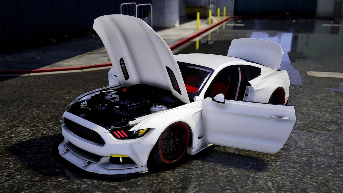 (Debadged) Ford Mustang Widebody | South Coast Customs