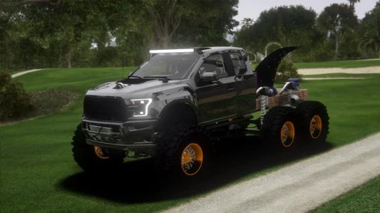 (Debadged) Ford Raptor Pandem Kitted Custom Flatbed Single Turbo | Razer Kobain