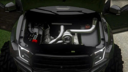 (Debadged) Ford Raptor Pandem Kitted Custom Flatbed Single Turbo | Razer Kobain