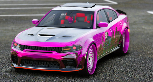 (Debadged) Friday The 13th Dodge Charger SRT Ghoul Widebody Donk | FX Builds