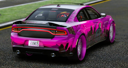(Debadged) Friday The 13th Dodge Charger SRT Ghoul Widebody Donk | FX Builds