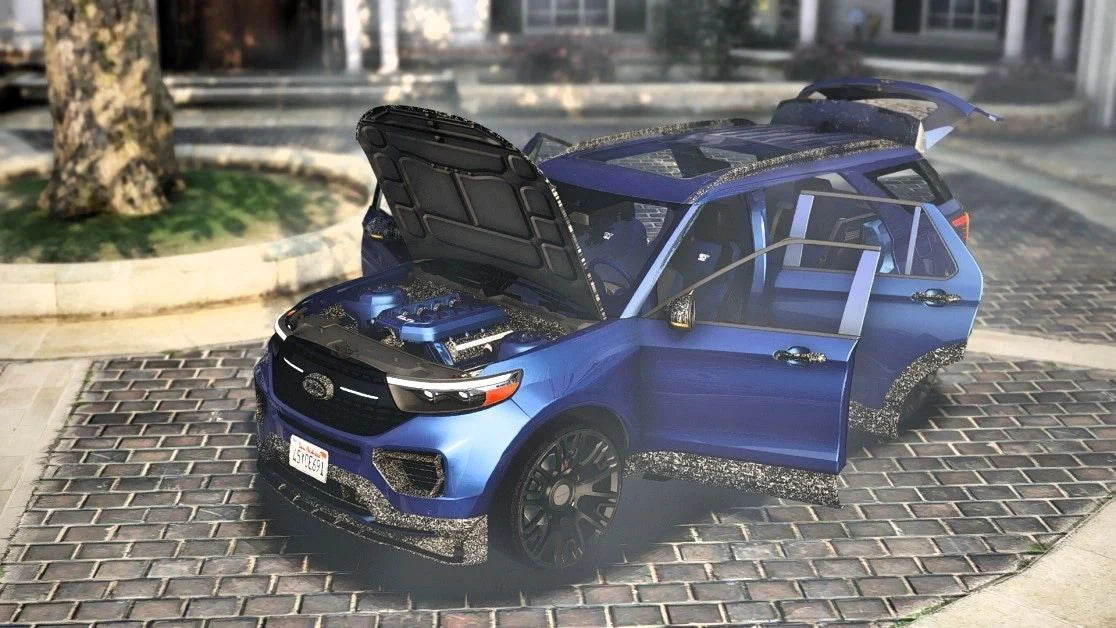 (Debadged) Ford Explorer Mansory Carbon | Good Cail