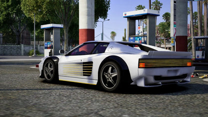 (Debadged) Ferrari 512 Liberty Walk Edition Animated Lights | Zeed