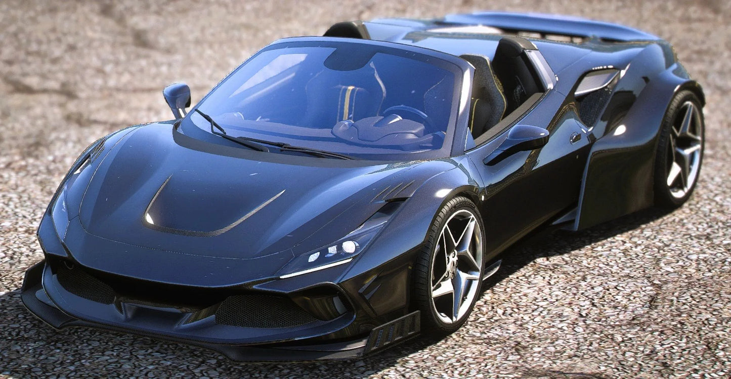 (Debadged) Ferrari F8 Evo Edition | Zeed | Tuned