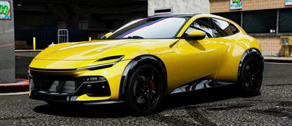 (Debadged) Ferrari Purosangue 2023 | iKX3 Mods