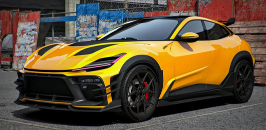 (Debadged) Ferrari Purosangue Keyvany | Lemon