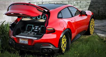 (Debadged) Ferrari Purosangue Nuclear 2024 | Owl Frost