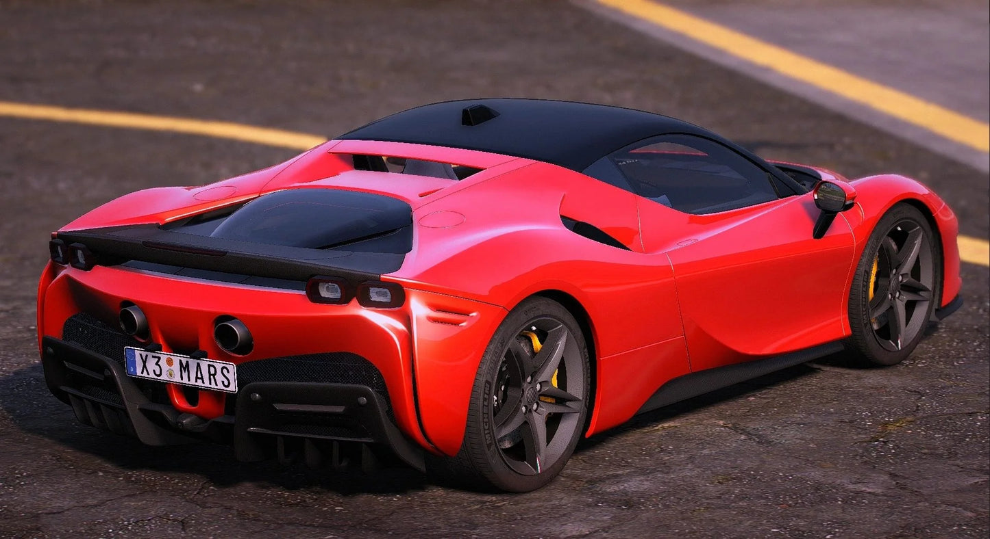 (Debadged) Ferrari SF90 Stradale Custom | IKX3