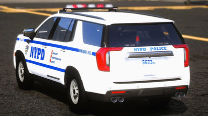 (Debadged) GMC Yukon XL NY Police 2021 | WMT