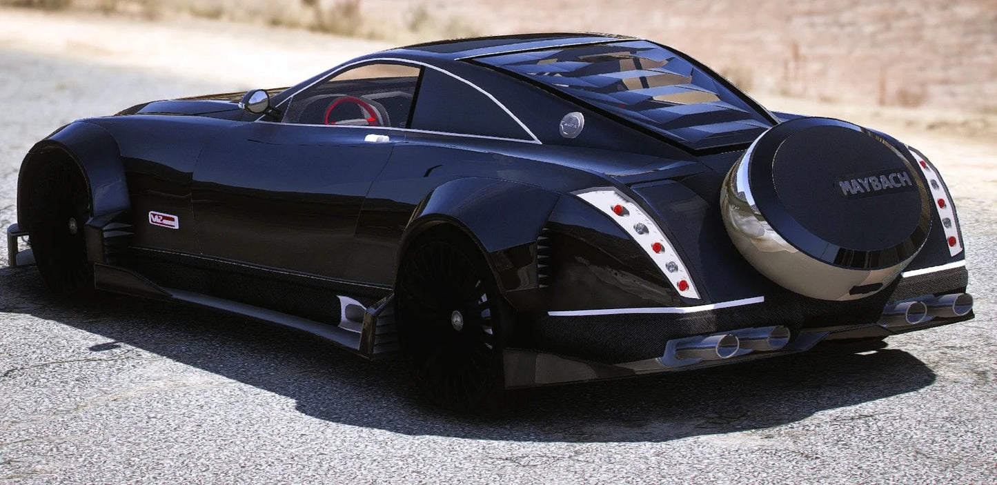 (Debadged) Maybach Exelero Widebody | Dr Customs