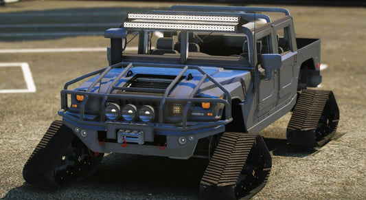 (Debadged) Hummer H1 Snow Run | GG