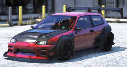 (Debadged) Honda Civic EG6 Kevmannz | PolyFex