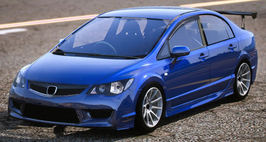 (Debadged) Honda Civic FD2 Type R Mugen Kit | Razer Kobain