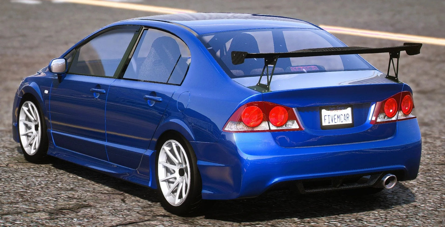 (Debadged) Honda Civic FD2 Type R Mugen Kit | Razer Kobain