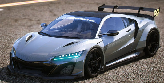 (Debadged) Acura NSX Liberty Walk Edition | Zeed