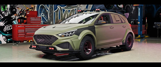 (Debadged) Hyundai i30n 4x4 (5 Seater) | Indian Modifications