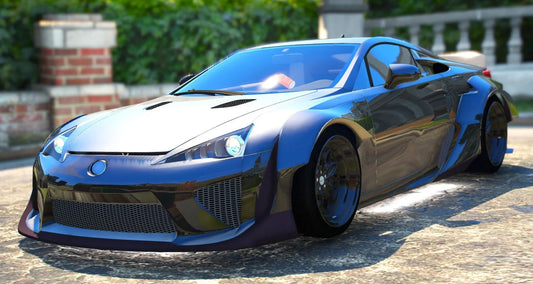 (Debadged) Lexus LFA Widebody Custom | FB Customs