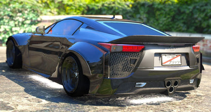 (Debadged) Lexus LFA Widebody Custom | FB Customs