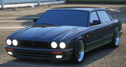 (Debadged) Jaguar XJ 1997 | IBM Customs