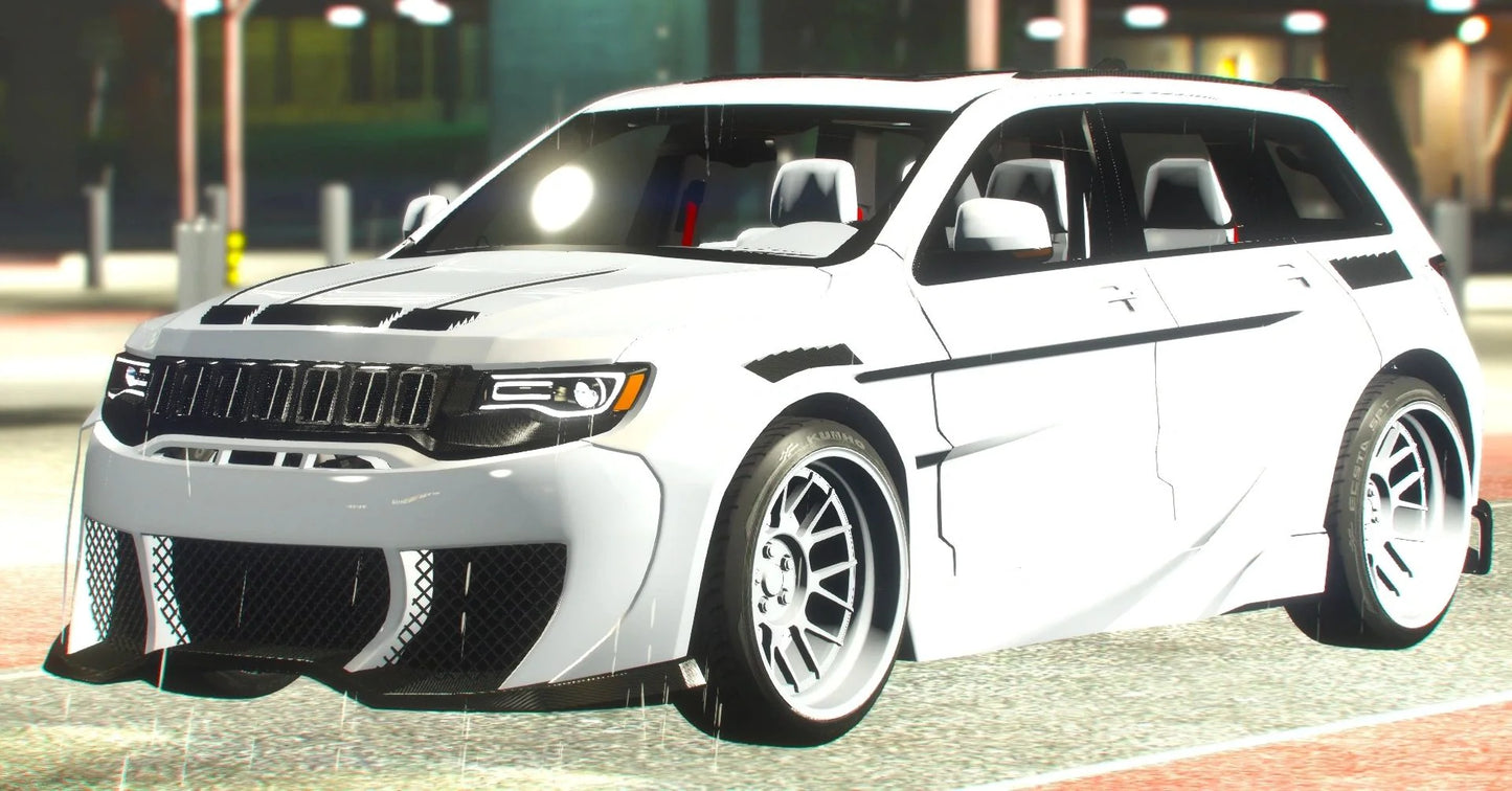 (Debadged) Jeep Cherokee Abflug 2021 | KW Custom