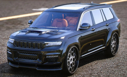 (Debadged) Jeep Grand Cherokee SRT Hellephant On 30" Forgiatos 2022 | Bleed