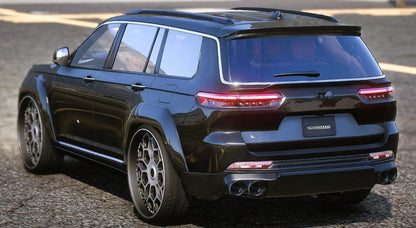 (Debadged) Jeep Grand Cherokee SRT Hellephant On 30" Forgiatos 2022 | Bleed