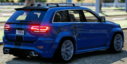 (Debadged) Jeep Grand Cherokee Trackhawk | Vanz