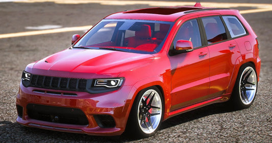 (Debadged) Jeep Trackhawk Quiet with Custom Props (16 seater) | Dre Customs